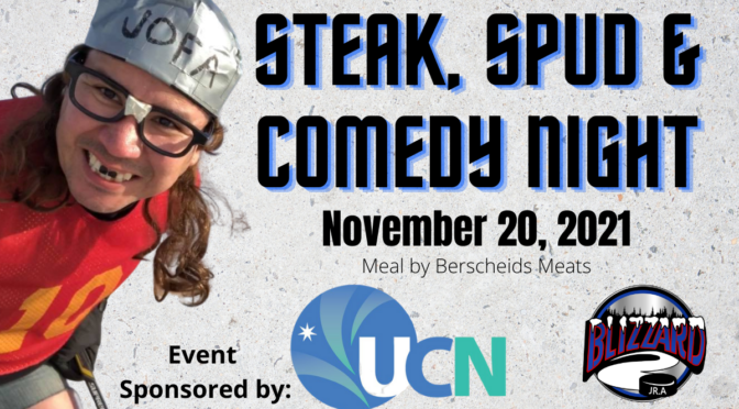 Steak, Spud & Comedy Night
